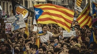 Spanien gegen Katalonien