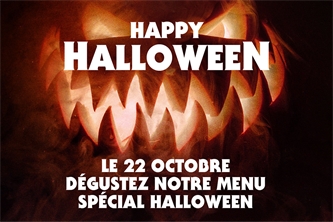 Menu spécial Halloween le 22 octobre chez Restopolis