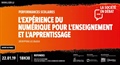 L'expérience du numérique pour l'enseignement et l'apprentissage