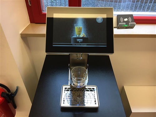 Des boissons en libre-service