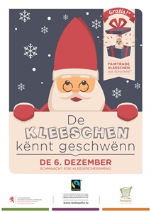 "Léiwe Kleeschen..."