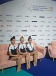 Dräi Gymnastinnen aus dem Sportlycée op der Europameeschterschaft an Israel