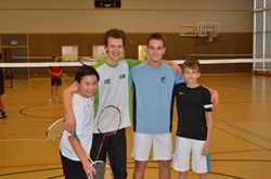 Badminton (Championnats individuels pour Jeunes Gens affiliés) 13.11.2014