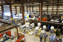 Visite de l'entreprise John Zink par la classe de 9e