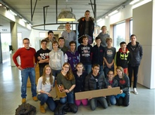 Visite de l'entreprise MSE par la classe de 8e