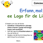 Concours: Entwerf e Logo fir de Lieu de Parole