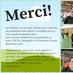 Syrdallschoulen au Relais pour la Vie 2018