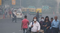 Ho­he Luft­ver­schmut­zung in Neu-De­lhi