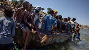Äthiopische Flüchtlinge im Sudan