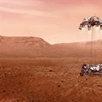 NA­SA: Er­folg­rei­che Lan­dung auf dem Mars