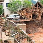 Schwere Schäden durch Überschwemmungen
