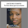 'Tu leur diras que tu es hutue' (Pauline Kayitare)