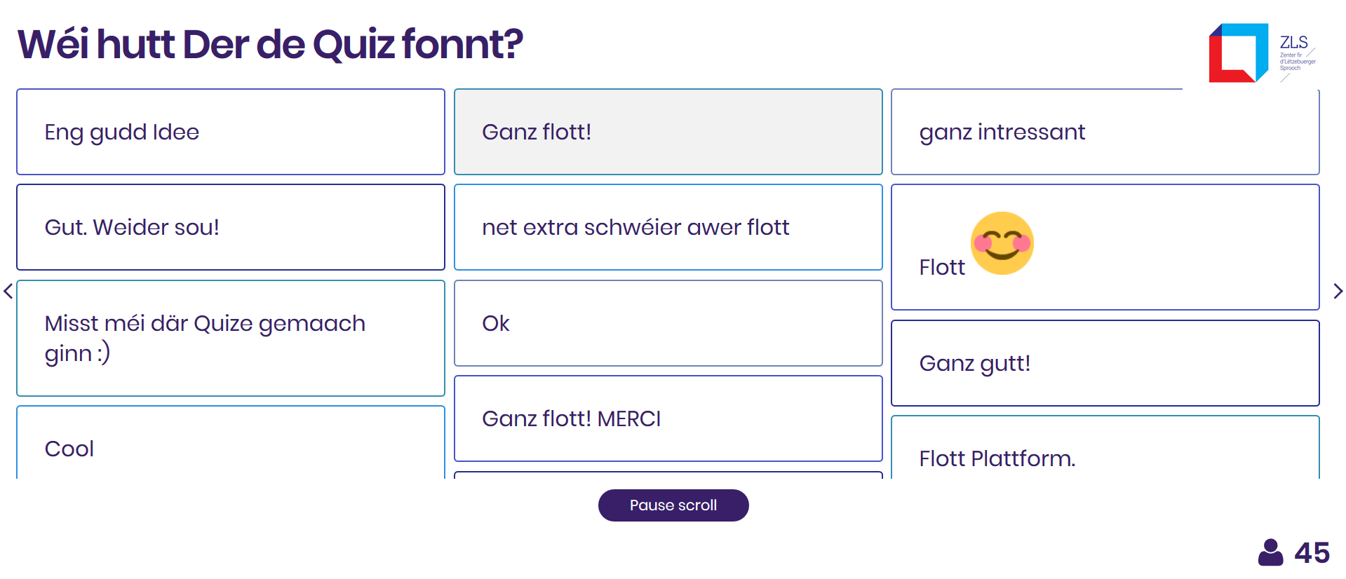 FEEDBACK FEEDBACK