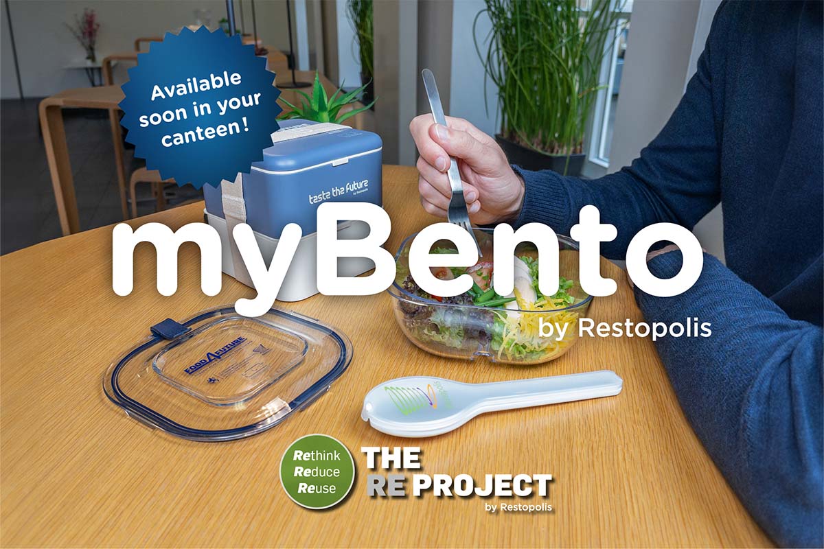 Avec myBento Restopolis complète sa gamme de produits réutilisables