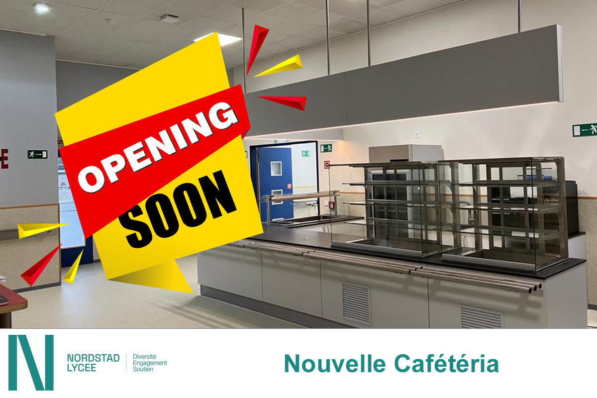 La nouvelle cafétéria du Nordstad Lycée ouvre ses portes 